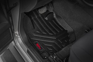 Suzuki Jimny Floor Mats - Front & Rear - Rough Country - Sure-Fit - 4WD - '18-'26